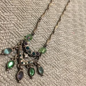 Sweet Romance necklace with rhinestones unique